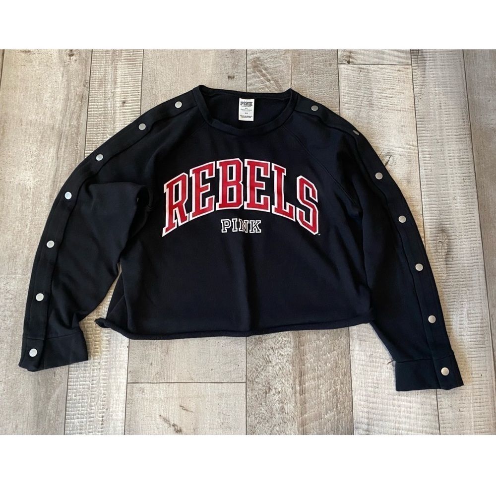 Victorias Secret PINK UNLV Rebels Cropped Sweatshirt